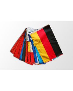 60FT Pennant String Flags with 12” x 18” Flags of All 42 World Cup 2026 Participating Countries