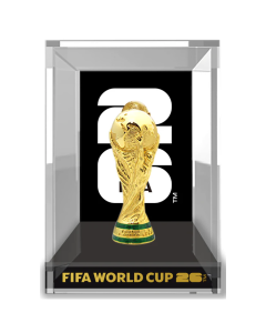 Officially Licensed FIFA Replica World Cup Trophy 3D In Display Case 70MM Edition