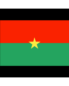 Burkina Faso Flag 3' x 5' - 200D High Tenacity Nylon 