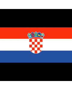 Croatia 3' x 5' - 200D High Tenacity Nylon 