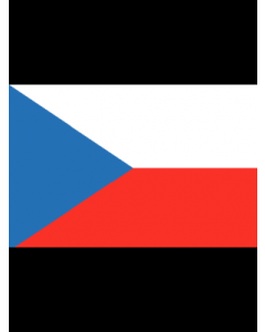 Czech Republic 3' x 5' - 200D High Tenacity Nylon 