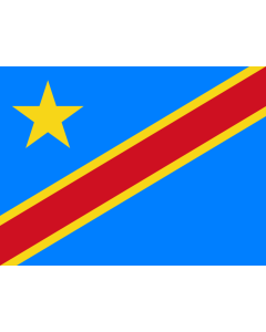 Democratic Republic of Congo Flag