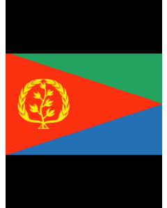 Eritrea Flag 3' x 5' - 200D High Tenacity Nylon 