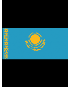 Kazakhstan Flag 3' x 5' - 200D High Tenacity Nylon 