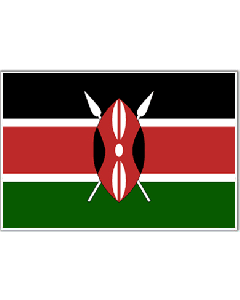 Kenya Flag 3' x 5' - 200D High Tenacity Nylon 