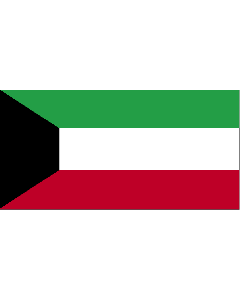 Kuwait Flag 3' x 5' - 200D High Tenacity Nylon 