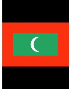 Maldives Flag 3' x 5' - 200D High Tenacity Nylon 
