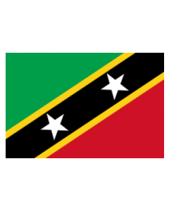 St Christopher (Kitts) - Nevis 3' x 5' - 200D High Tenacity Nylon 