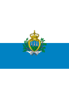 San Marino Flag 3' x 5' - 200D High Tenacity Nylon 