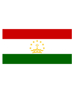 Tajikistan 3' x 5' - 200D High Tenacity Nylon 