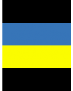 Ukraine 3' x 5' - 200D High Tenacity Nylon 